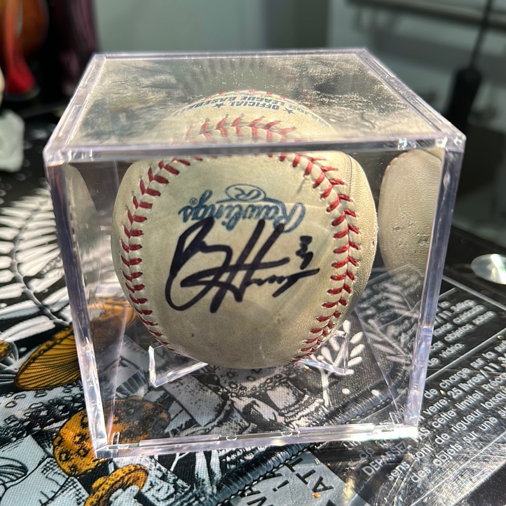 Bryce Harper Baseball with Original Signature